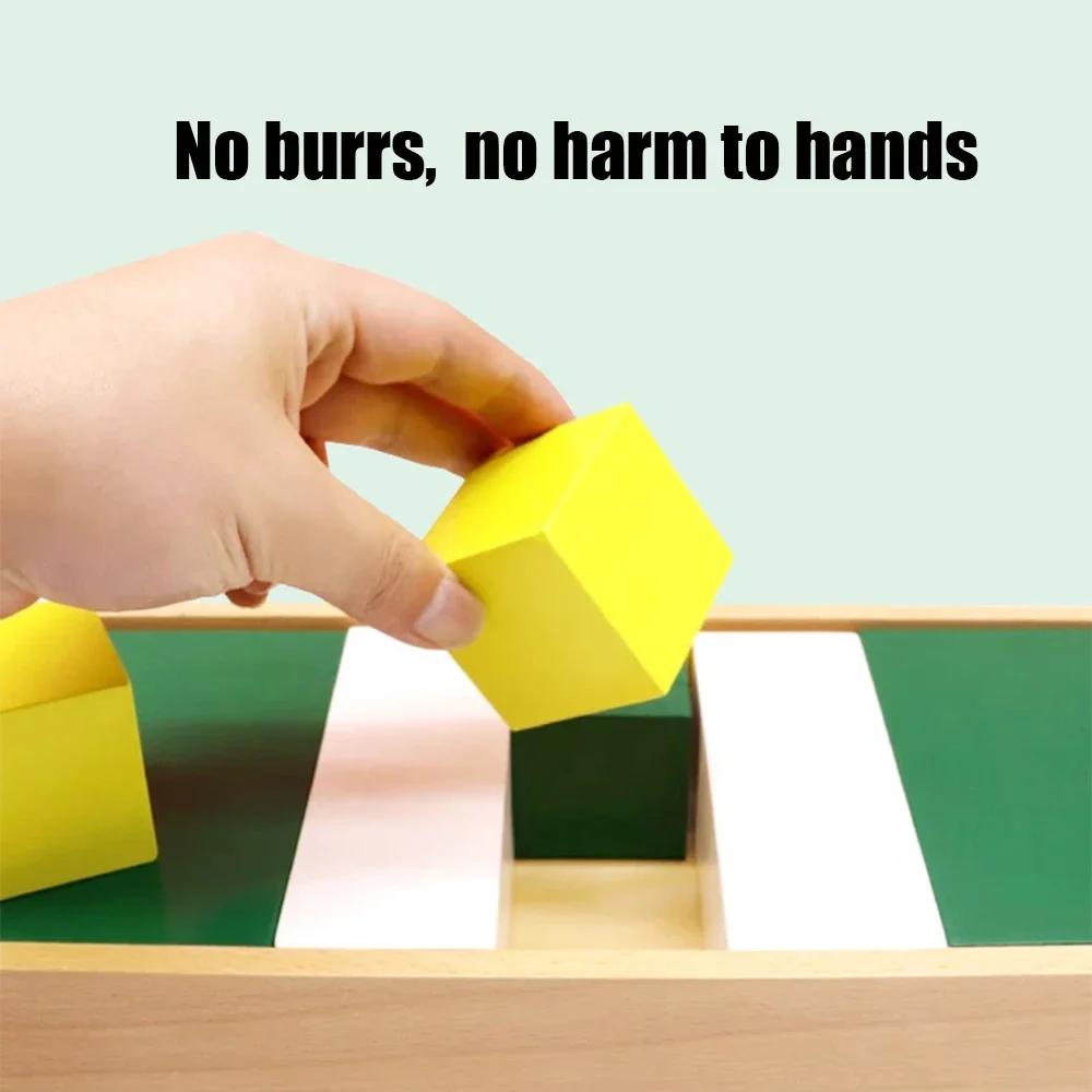 Non-Toxic Montessori Math Teaching Binomial Trinomial Kids Wooden Toys Sensory Play Math Learning Toys For Kids 3+ Years Old Educational