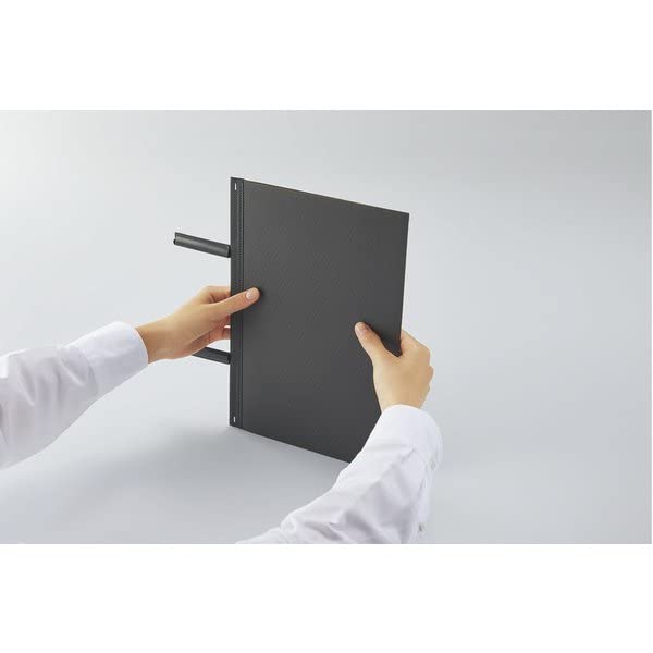 KOKUYO BIZRACK Clip BRCN202D of Notebook, A4, Brown/Black, No. (Set 6)