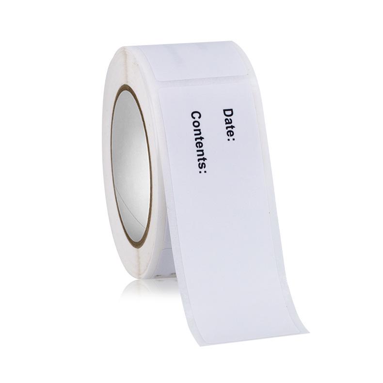 Refrigerated Storage Safety Date Blank Self-Adhesive Label Stickers