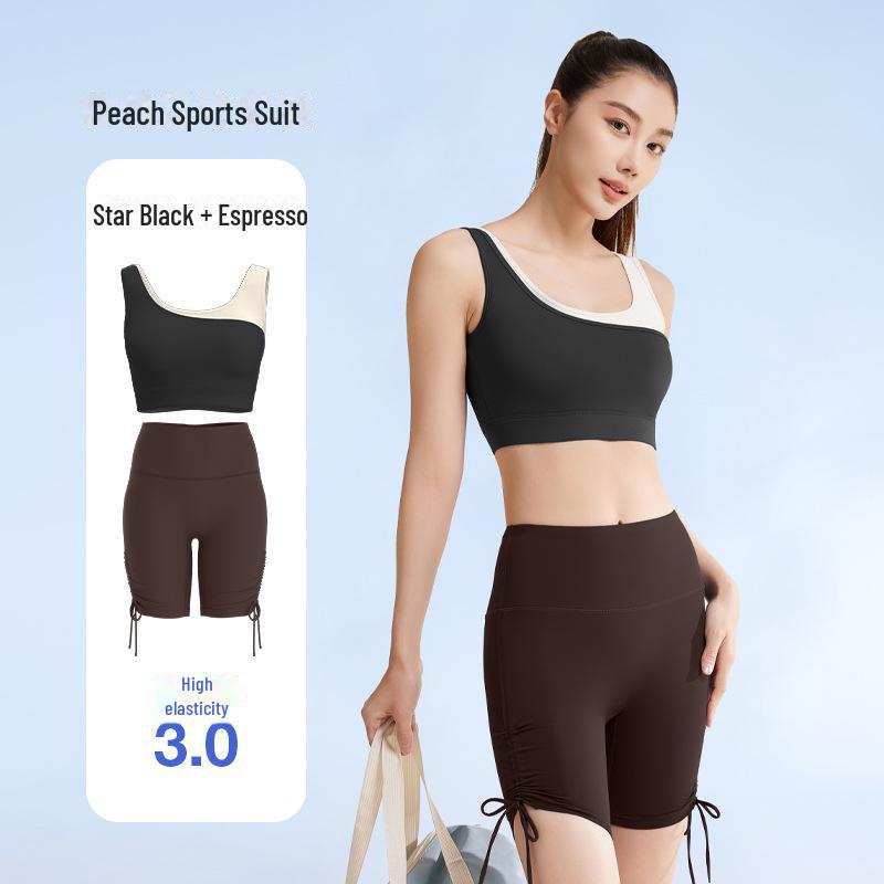 Juyitang Seamless Summer Yoga Suit: High-Elastic, Slim-Fit, One-Piece with Beautiful Back Design
