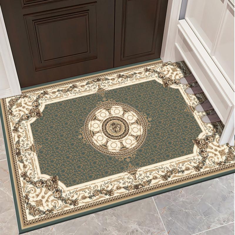 Entrance Door Mat Living Room Carpet Bedroom Bedside Carpet Retro Ethnic Style Hotel Homestay Carpet