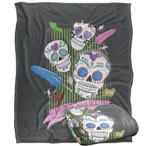 HARRY POTTER Honeydukes Skulls Blanket