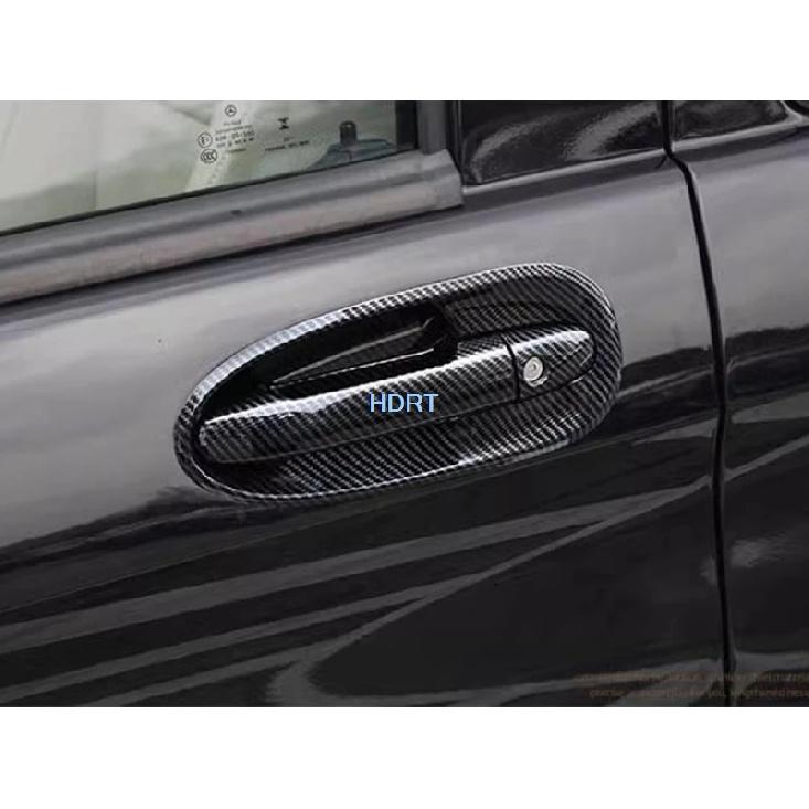 Car Styling Exterior Sticker Door Handle Frame Gate Bowl Cover Accessories For Mercedes-Benz V Class Vito Viano Metris 2024 +