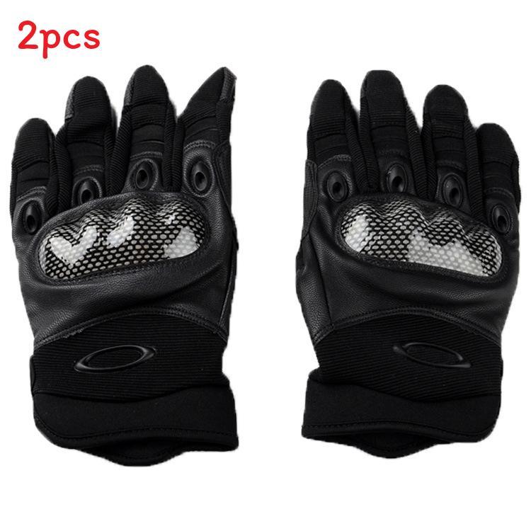 

Tactical Cycling Gloves Full Finger Warmth Pu Material For Outdoor Sports Men Women M чёрный