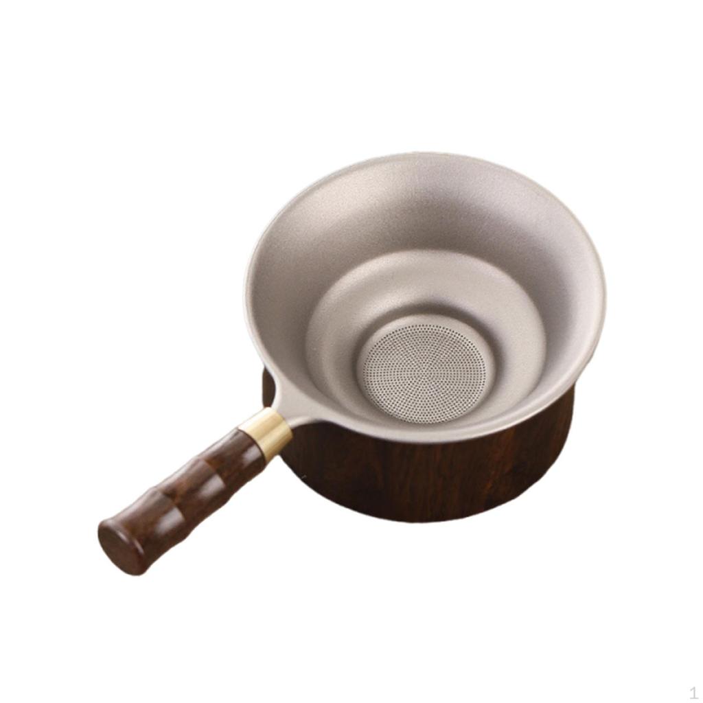 Teinfuser med fint maskenett Solid titansil for kjøkken, soverom, husholdning