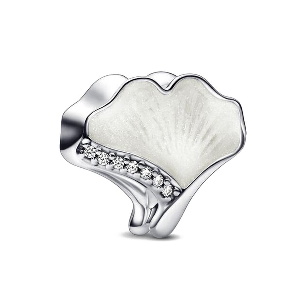 Blauer Gänseblümchen Kaktusblatt Klee Kupfer Anhänger Perle Geeignet Für Original Armband Halskette DIY Damenschmuck Zubehör