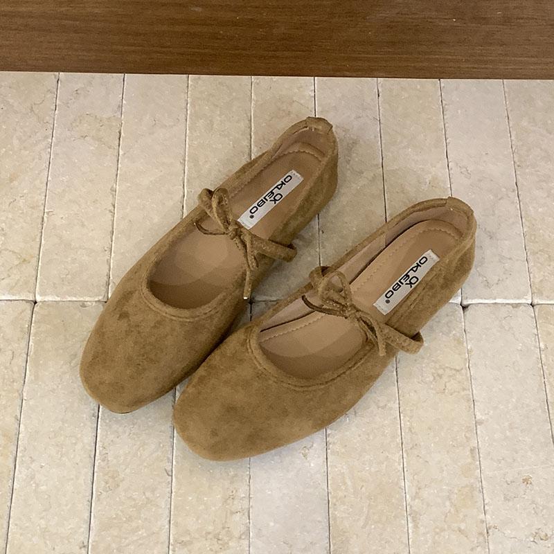 

Fashion Female Shallow Ladies Mary Janes Flats Slip On Shoes Soft Fashion Butterfly-Knot Footwear Women Flats With Shoes 35 хаки