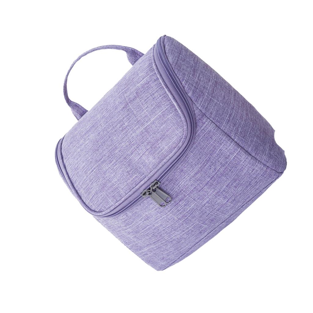 Neceser Impermeable Gran Capacidad Tela Oxford Organizador de Mano Portátil para Viajes Baño