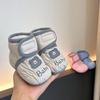 Unisex Velvet Warm Winter Baby Shoes, Soft Sole, 3-12 Months, Thickened for Outdoor Use
