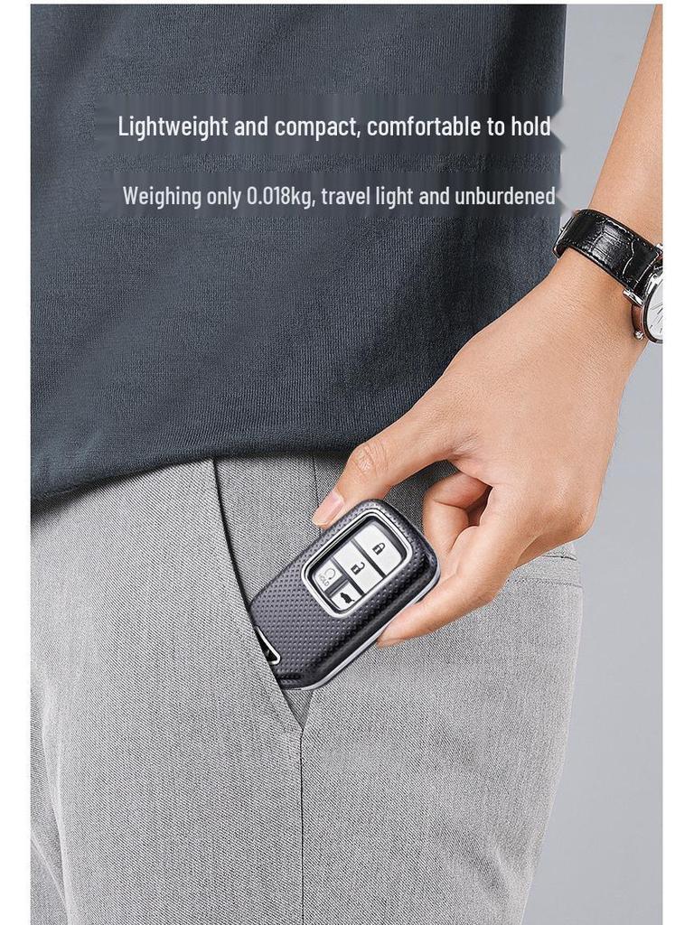 Honda Schlüsselhülle für Civic, CRV, Hybrid, Odyssey, XRV - Schutzschale und Schnalle