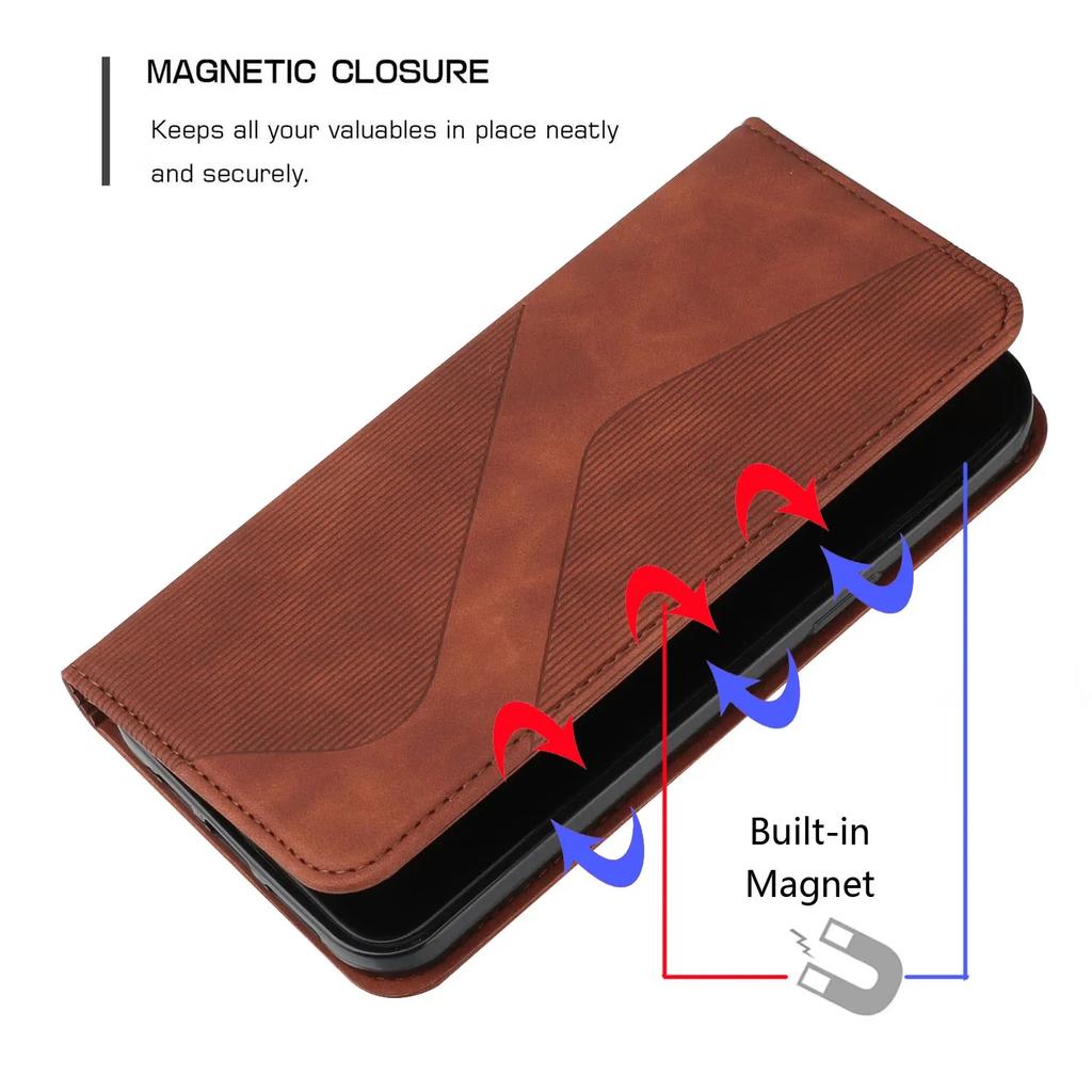 For iPhone 16E 16 15 14 13 PRO MAX 12 11 Flip Leather Case Luxury S Style Magnet Wallet Book Full Cover iPhone16 PRO Max Bags