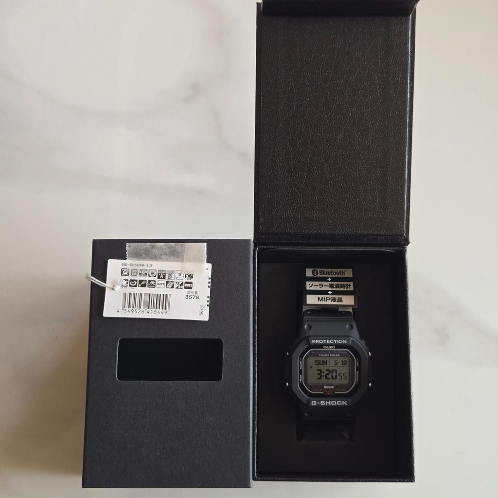 Casio G-SHOCK GW-BX5600-1JF MIP LCD Tough Solar Bluetooth Multiband 6 JDM