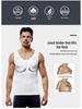 Breathable Chest Binder Men's Tummy Control Tight Vest Shapewear