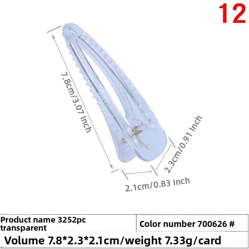 

Прозрачные полые заколки-капли для волос, заколки-уточки для челки и боковых прядей, аксессуар, заколки для волос 700626#
