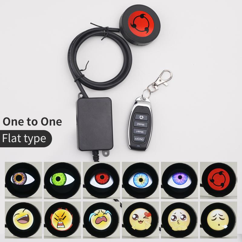 

Пульт дистанционного управления 33 режима Dynamic Demon Eye Последний динамический глаз не требует загрузки приложения 2 глаза для достижения синхрон flat type 1