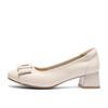 Women's Chunky Heel Pointed Toe Pumps
