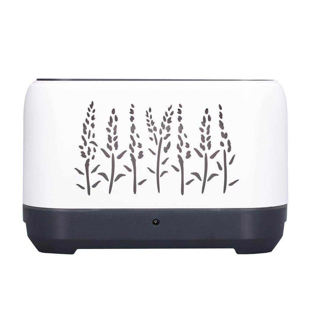 Luftfukter 200ml Hvit Hul Flamme Ultrasonisk Atomisering Stille Aromaspreder Luftfukter