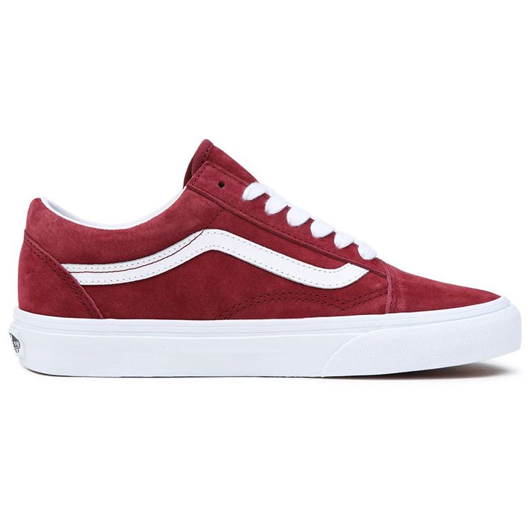 Vans Old Skool Pig Suede - Tawny Port Unisex Sneakers Red VN0A5JMITWP