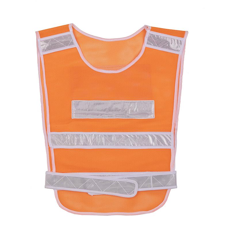 Breathable Mesh Reflective Safety Vest for Construction and Traffic Inspections