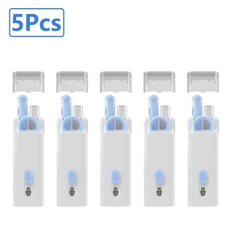 Seturi 7 în 1 de curățare a tastaturii Airpods Cleaner Curățător căști Stilo Laptop Curățarea ecranului Kit de curățare căști Bluetooth