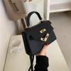 Bag Women's New Women's Fashion Shoulder Bag Solid Color Messenger Bag Casual Commuter Small Square Bag