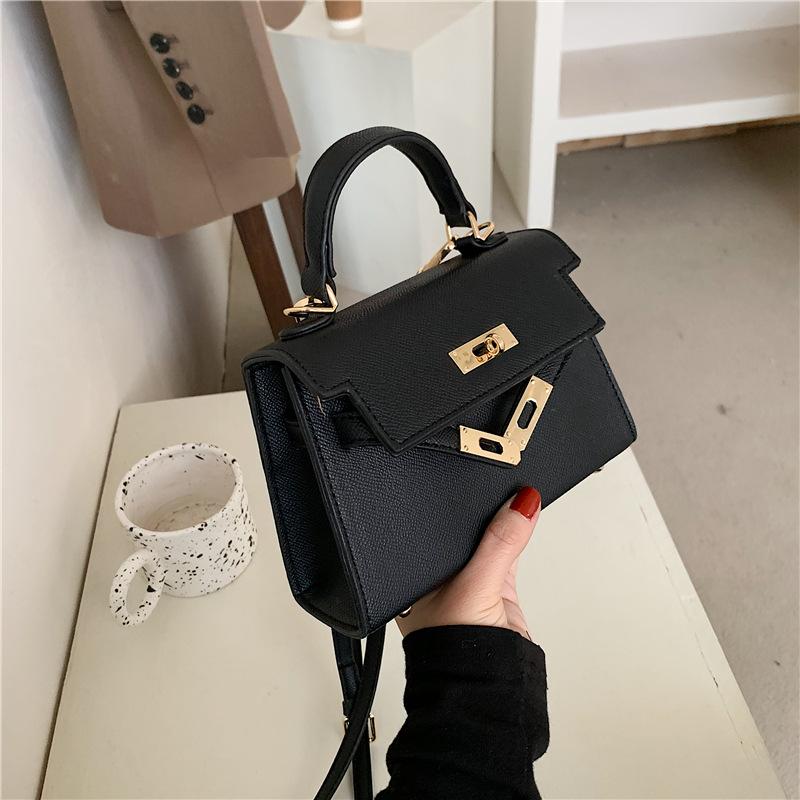 Bag Women's New Women's Fashion Shoulder Bag Solid Color Messenger Bag Casual Commuter Small Square Bag