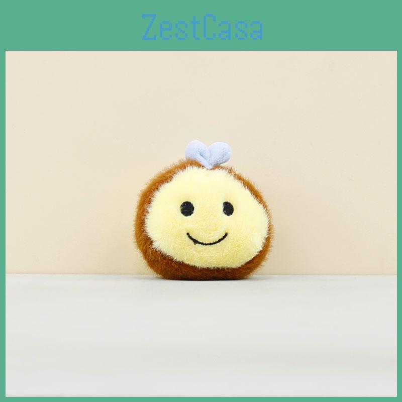 Little Plush Bee Keychain Keyring Cartoon Toy Doll Bag Pendant Children Doll