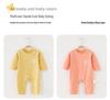Cozy Fleece Baby Romper for Boys & Girls - Warm Onesie for Spring, Autumn & Winter