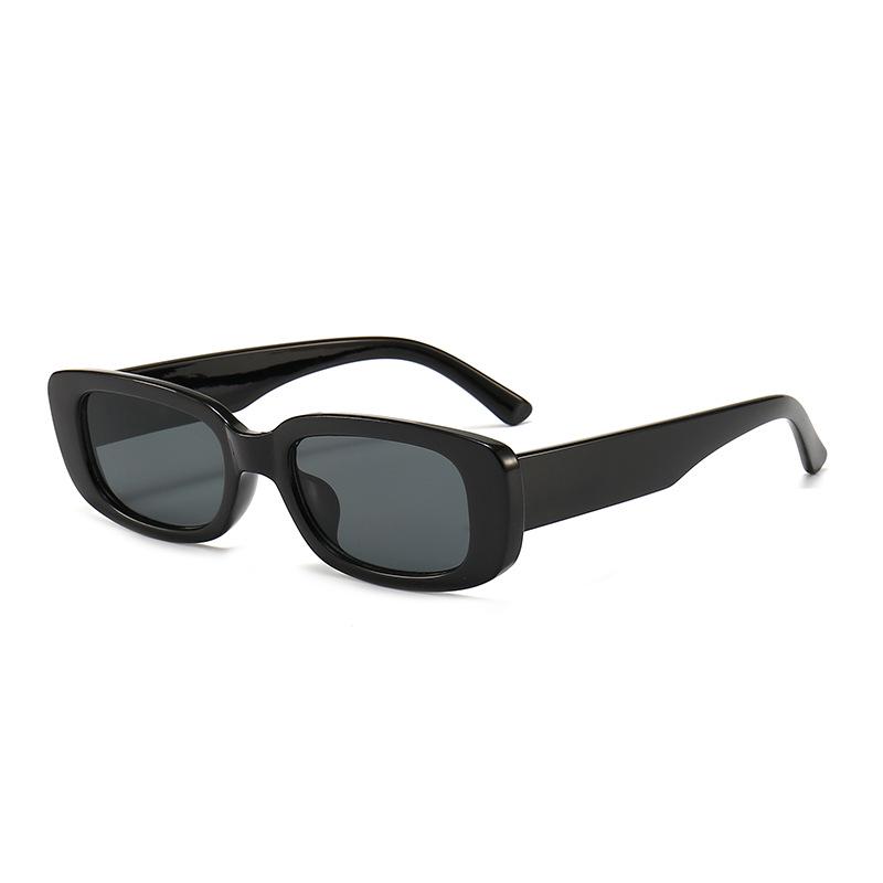 Retro Unisex Small Square Frame Sunglasses - European & American Style 95004
