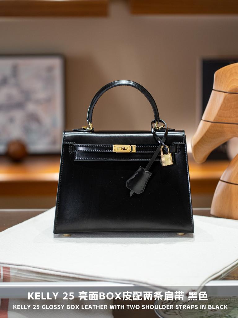 Box Cowhide Leather Handbag Genuine Leather Womens Single Shoulder Crossbody Bag High-end Fashion Casual