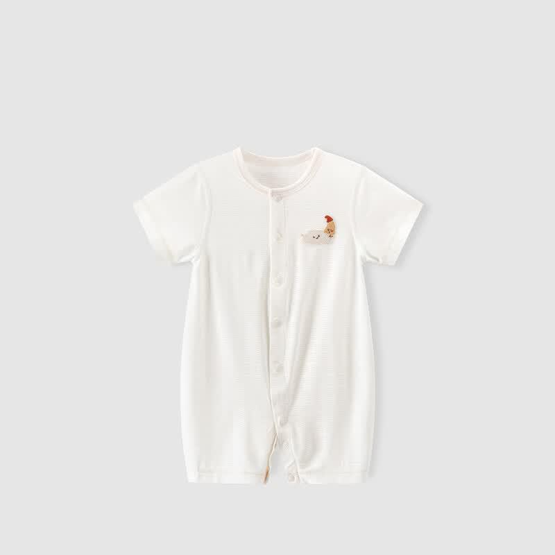 Guaqixiong Lightweight & Breathable Baby Short Sleeve Romper