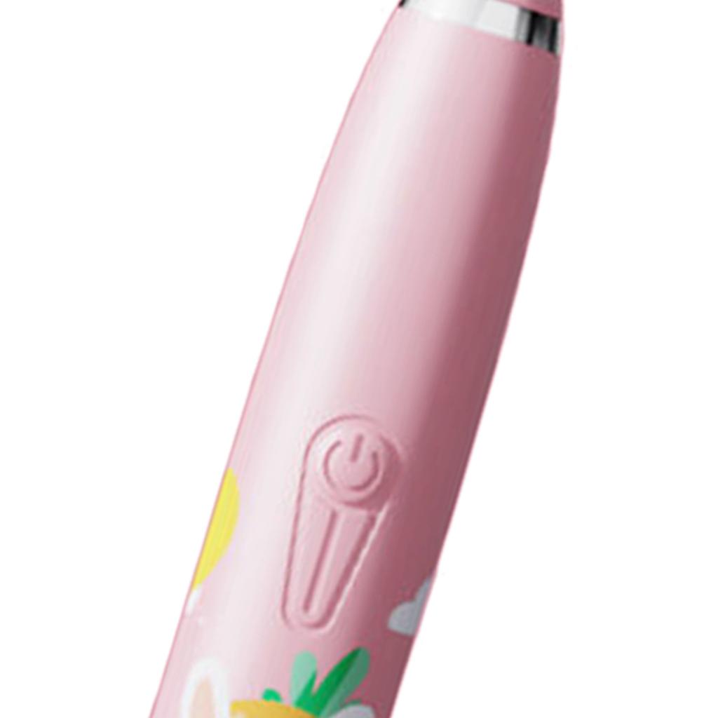 Kids Electric Toothbrush IP7 Waterproof Battery Powered Toothbrush Cute Bunny Pink Electric Toothbrush