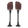 Nail Practice Foot Mannequin with Stand Flexible Bendable Lifelike Soft Silicone Practice Foot for M