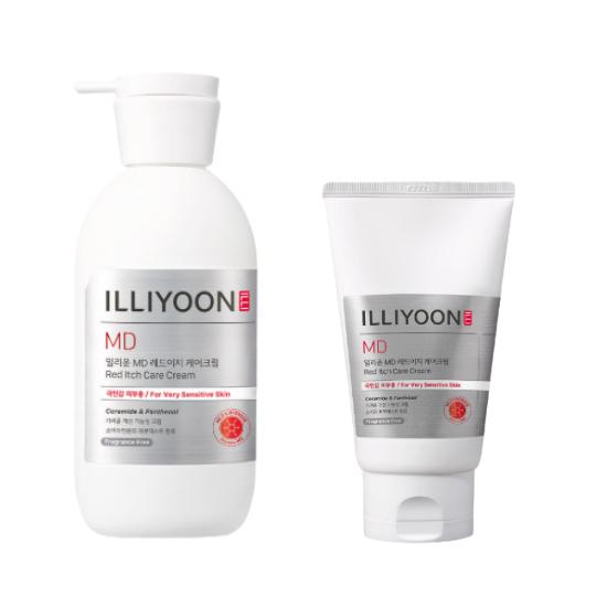 

Illiyoon Unscented Baby Lotion Red‑Itch Care Cream Extra Large Set 330ml + 128ml