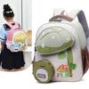 Cartoon Kids Backpack With Breathable Oxford Fabric For School Education
