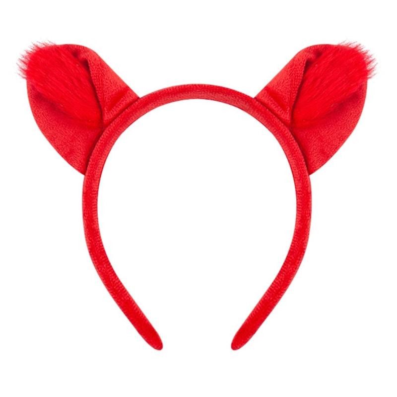 Child Animal Role Play Costume Animal Ear Headband Tail Skirt Halloween Animal Outfit Accessory for Kid Boy Girl Cosplay