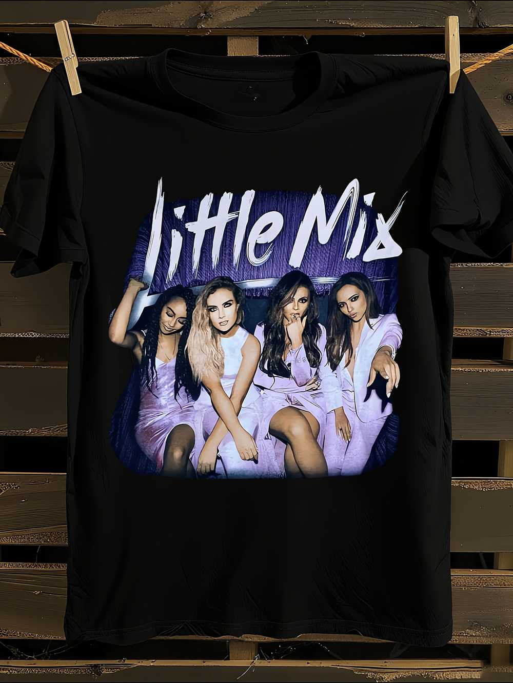 

Little Mix Graphic T-Shirt Mens Tshirt Womens Tshirts with Letters Print Short Sleeves T-Shirt Casual Street Tee Shirt Top XXXL
