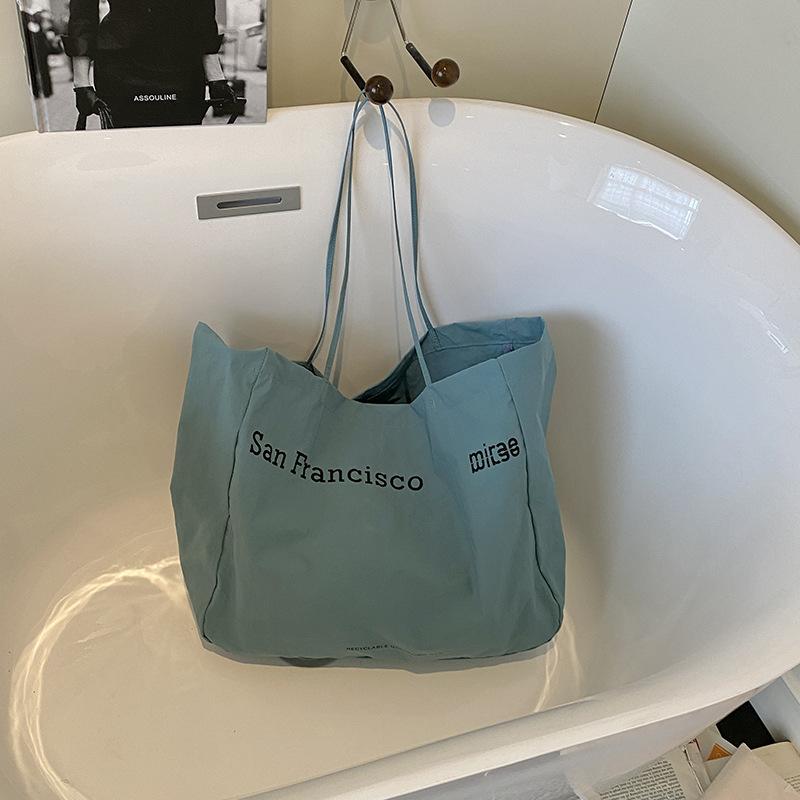 2025 summer new foreign-style texture personalized large-capacity bag fashion trend women's niche shoulder tote bag