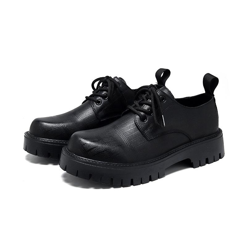 British Men's Shoes Men's Best Man Groom Business Dress Soft Sole Spring Casual Leather Shoes Men's Wedding Shoes 98138-W
