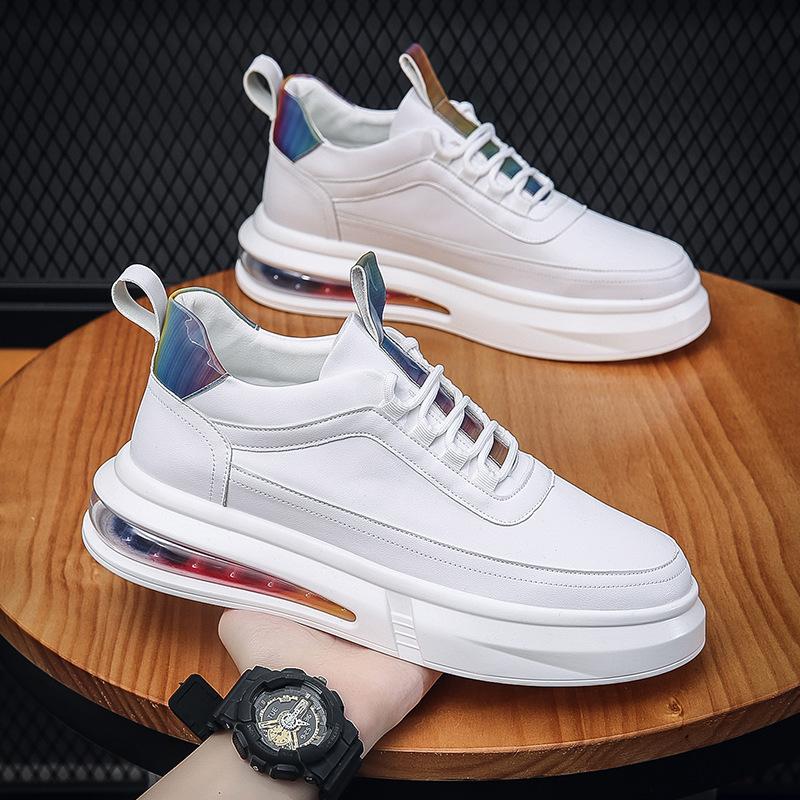 Lässige Herrenschuhe Low-Top Board-Schuhe Herbst kleine weiße Schuhe Mode europäische Schuhe Wenzhou physische Live-Übertragung