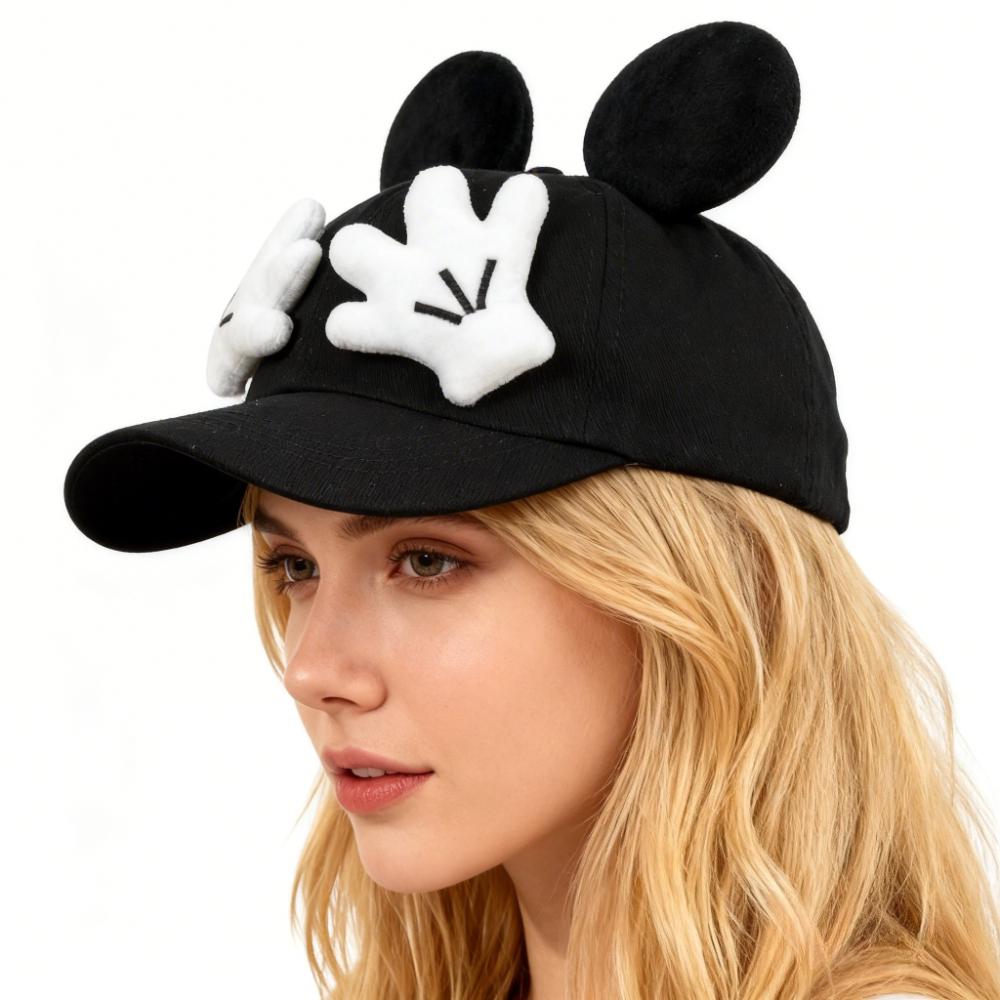 Cute Palm-ear Baseball Cap Unisex Trendy Cartoon-shaped Peaked Caps Sun Protection and Sunshade Baseball Cap for Outdoor Travel