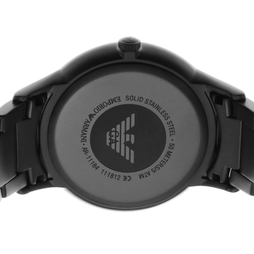 Emporio Armani Renato AR11184 Men's Watch, Black [Used]