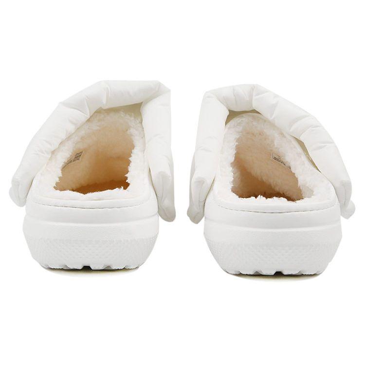 Crocs Classic Clog Comfortable Versatile Sports Slippers Unisex Footwear White 206589-143