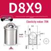 304 Stainless Steel Spring-Loaded Ball Plunger with Limit Screw