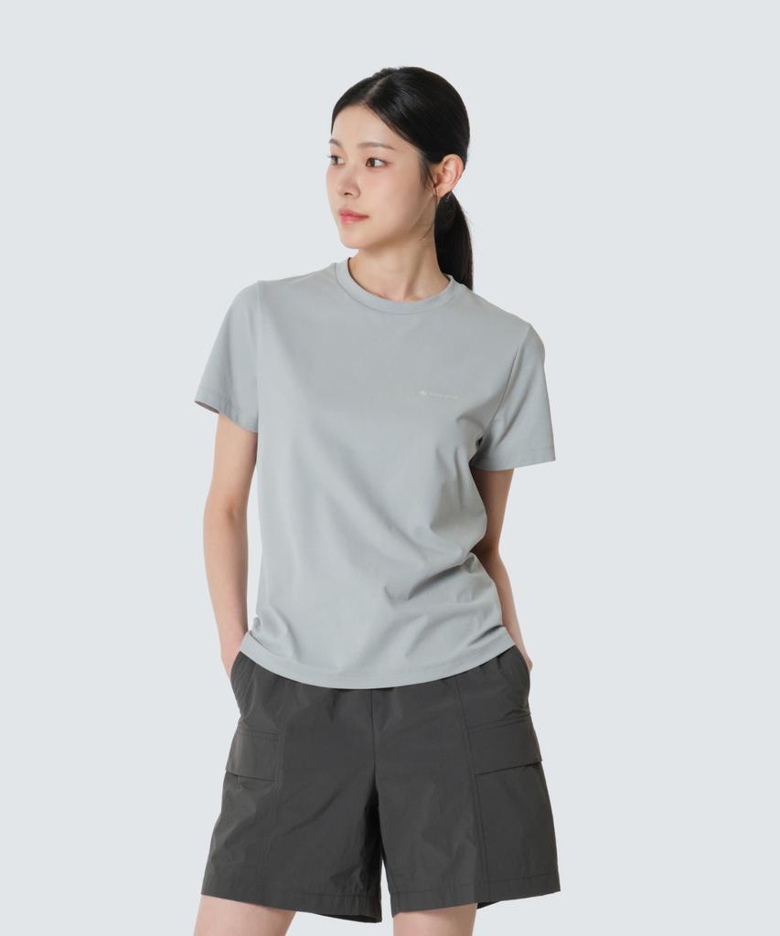 SNOWPEAK APPAREL Quick-Dry Women'S Basic Short Sleeve T-Shirt (S26Mwtts13) Mint