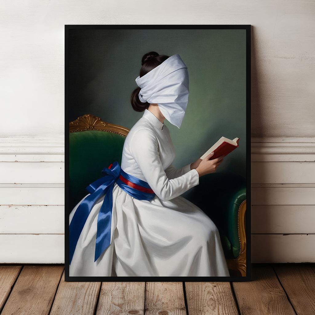 Plakat nowoczesne obrazy portrety malarskie