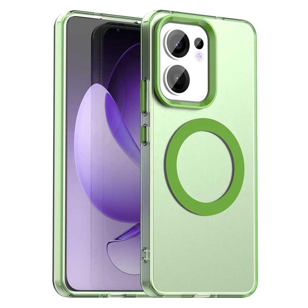 

Для Oppo Reno13 F 5G (Reno 13 FS 5G)/4G Магнітний чохол Захист від падінь Гібридна задня кришка для телефону F