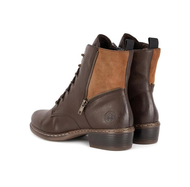 Rieker Y0800-24 Brown Ankle Boots