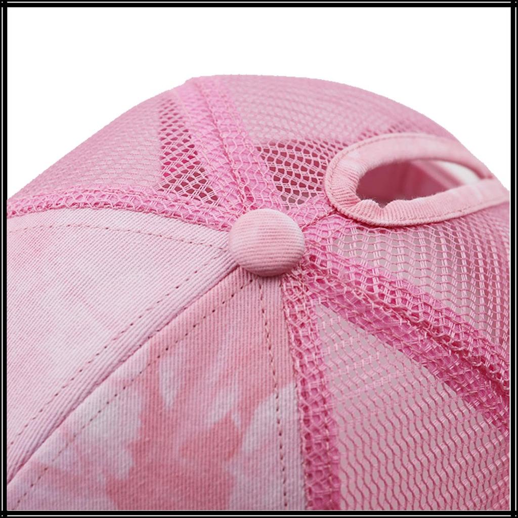 Mesh Cap Marble Pattern Hat Sports Running Outdoor Women Men CA638 [White Fang] (Yellow)