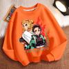 Children's Fashion Demon Slayer Hoodie, Spring and Autumn Boys' and Girls' Casual Long-sleeved Jacket